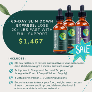 60 Day Slim Down EXPRESS Lose 20+ Lbs Fast With Full Support